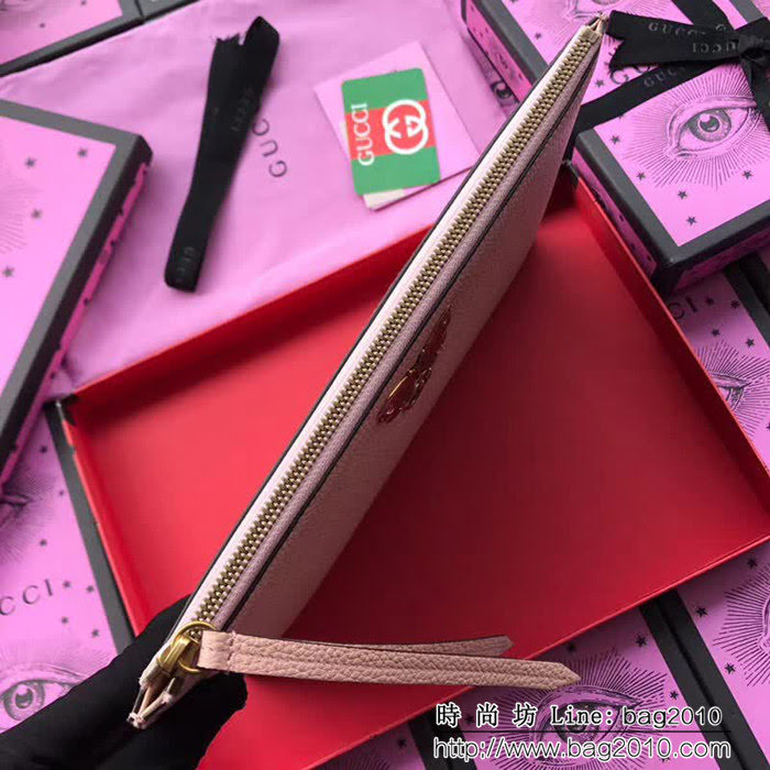 GUCCI古馳 歐洲正品原單 鑲鑽蝴蝶 女士手包 499360 裸全皮 WTG1532